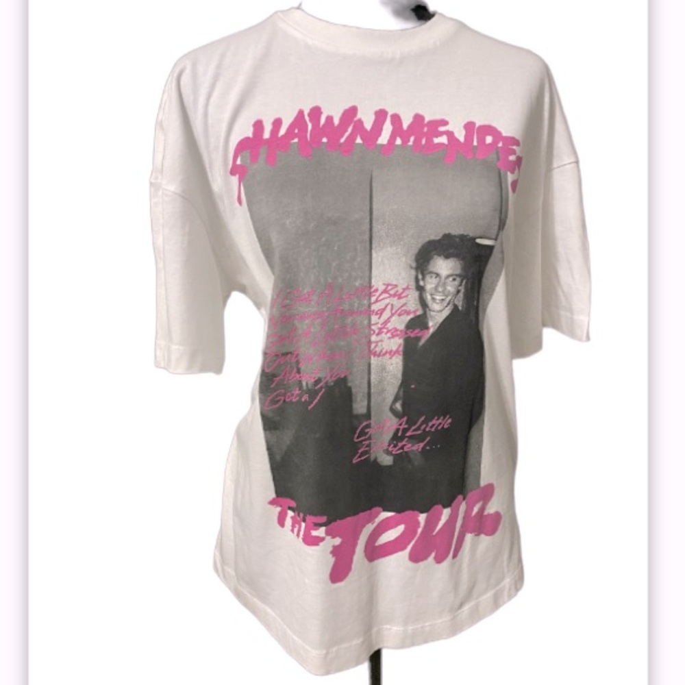 Shawn Mendes Printed T-shirt